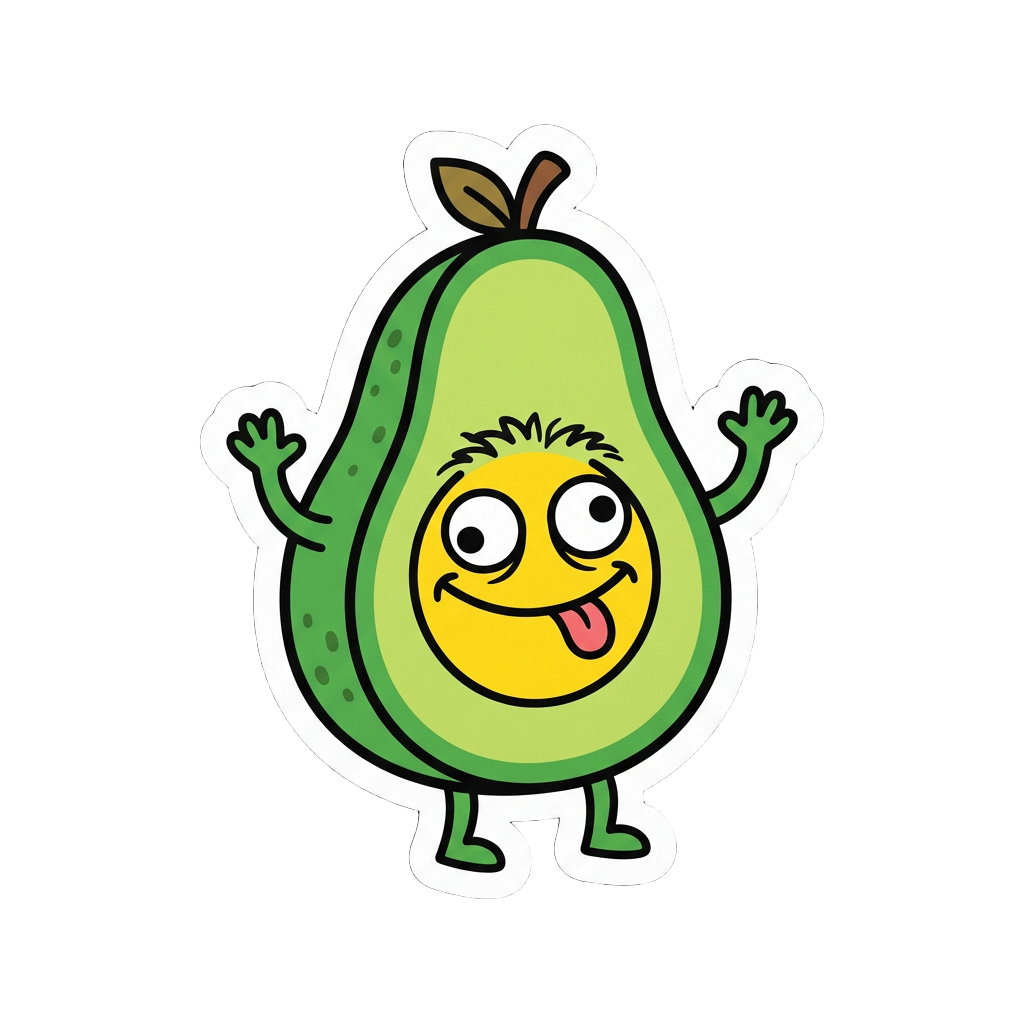 Sticker personalizado troquelado diseño 5